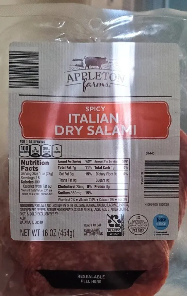 Spicy Italian Dry Salami