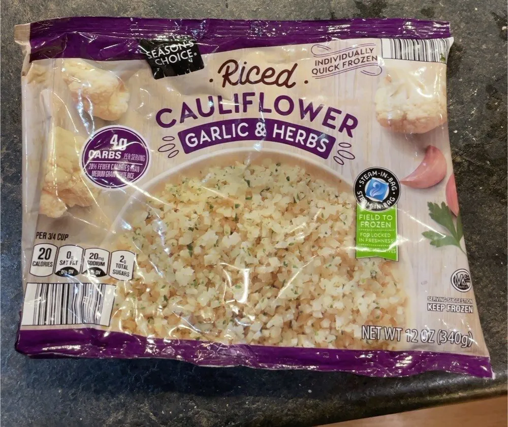 riced cauliflower
