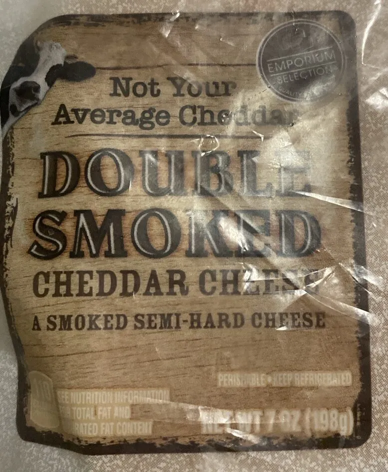 Double Smoked Cheddar Cheese