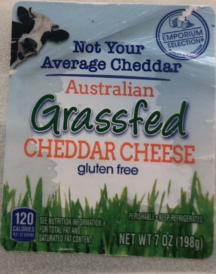 Australian Grassfed Cheddar Cheese