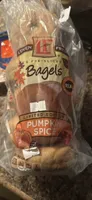 Pumpkin Spice Bagels