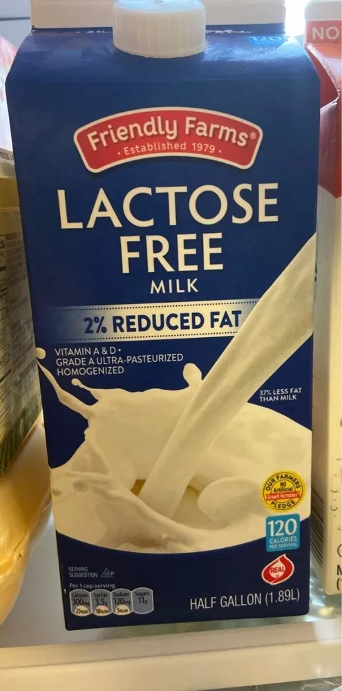 Lactose Free Milk