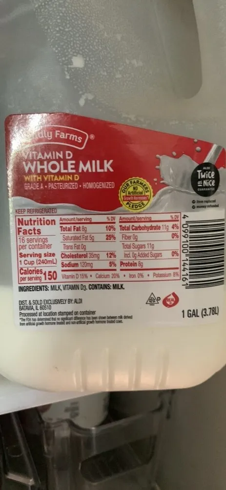 VITAMIN D WHOLE MILK