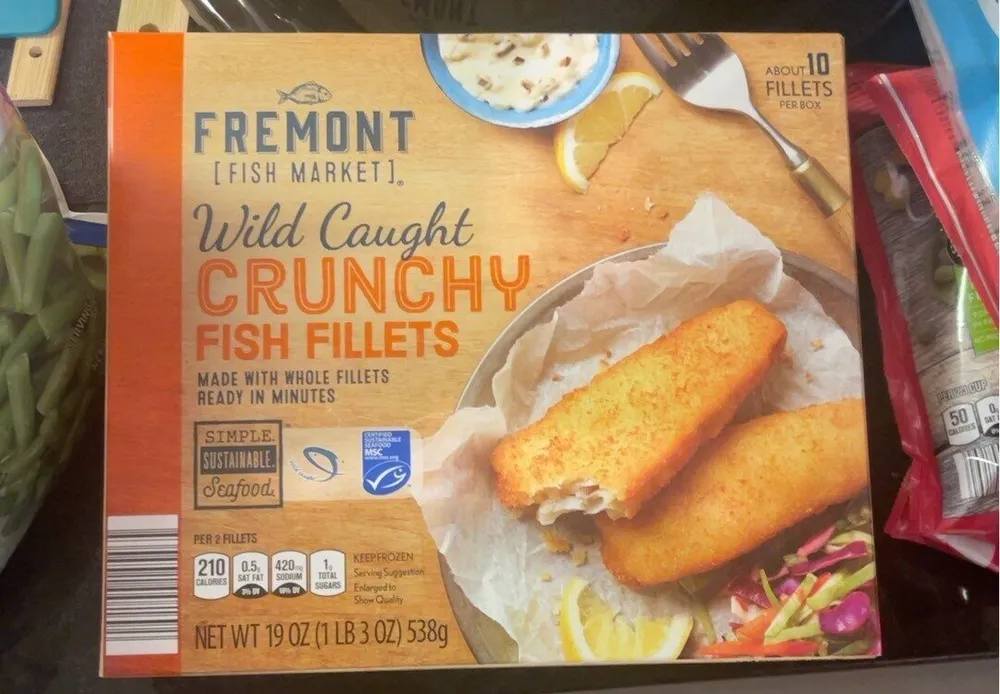 Wild Caught Crunchy Fish Fillets
