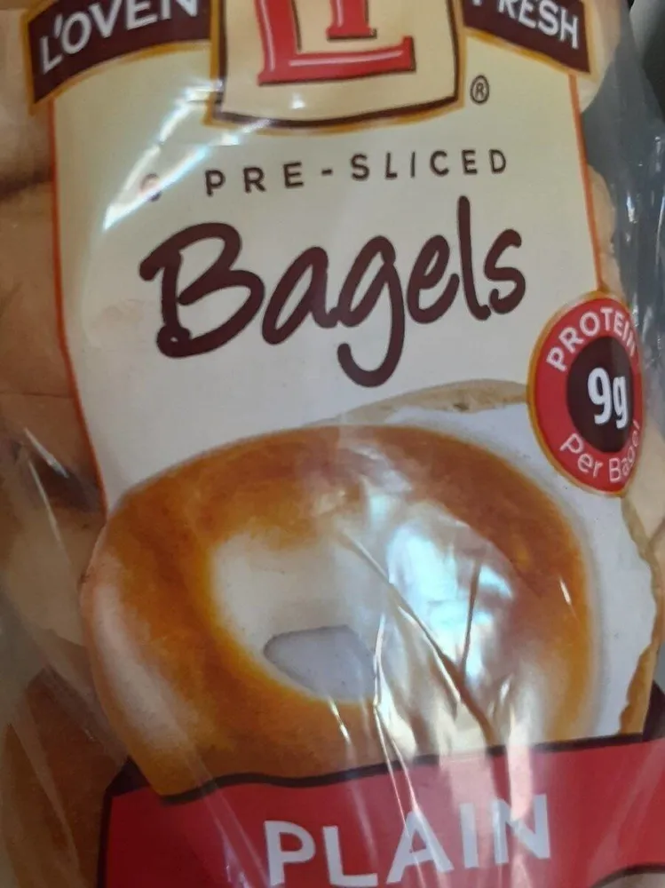 L'Oven Fresh 6 pre sliced bagels