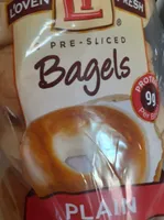 L'Oven Fresh 6 pre sliced bagels