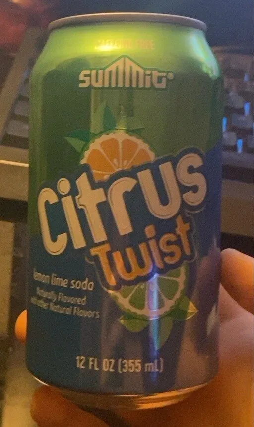 Citrus Twist lemon lime soda