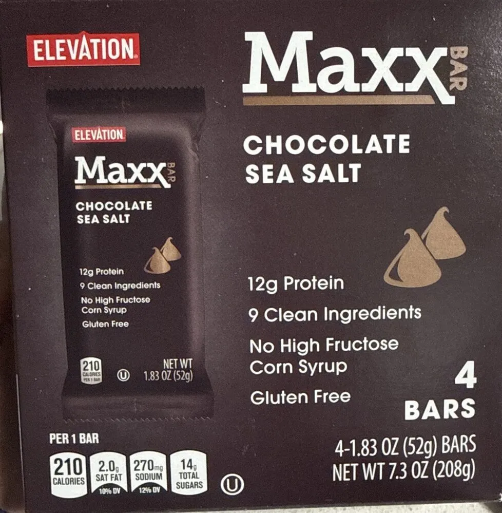 Maxx Bar Chocolate Sea Salt