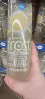 sparkling frost CLASSIC LEMONADE flavored sparkling water beverage with other natural flavors