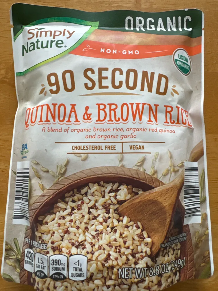 90 SECOND QUINOA & BROWN RICE