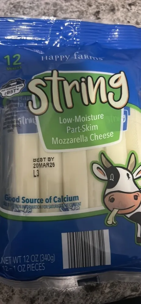 Low-Moisture Part-Skim Mozzarella Cheese