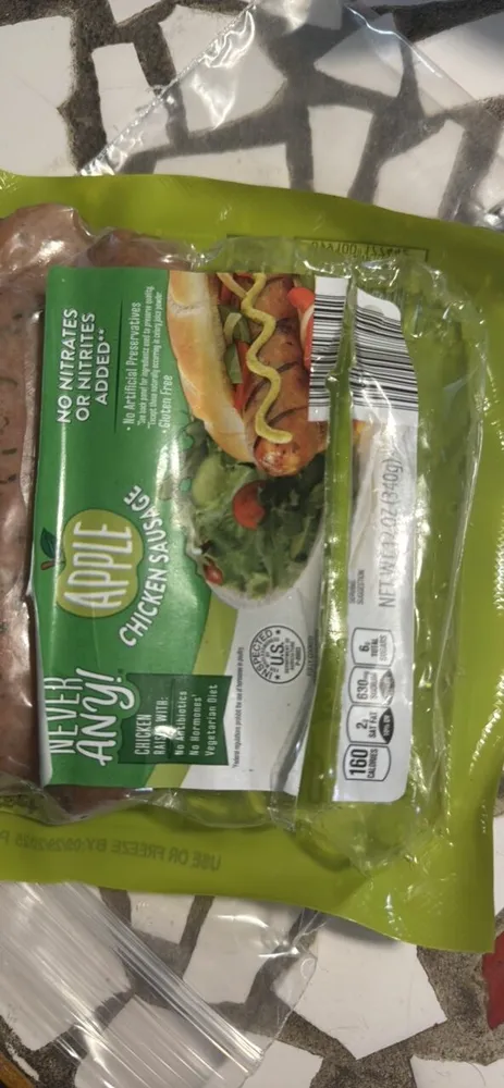 Apple Chicken Sausage