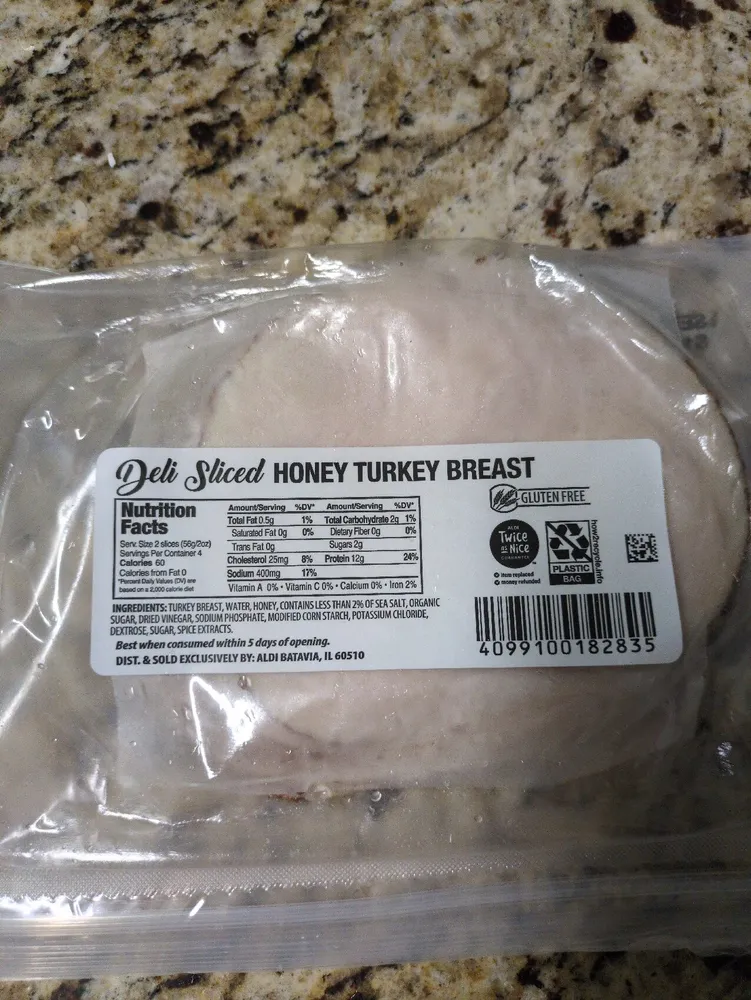Honey turkey breast