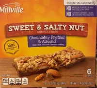 Sweet&Salty Nut Chocolatey Pretzel & Almond Granola Bar