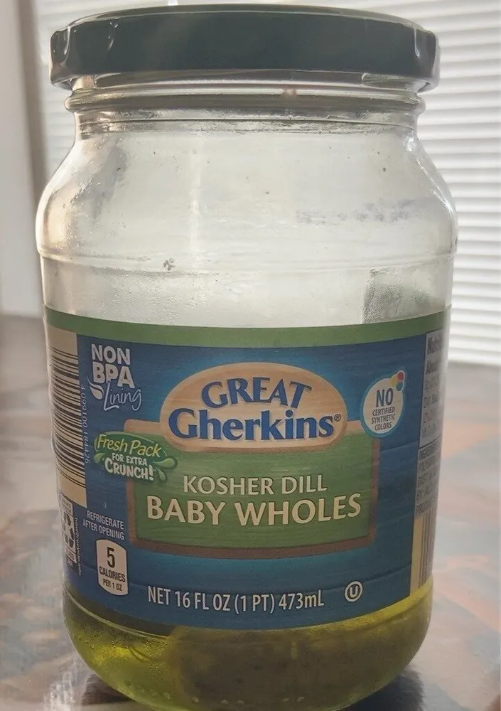 Kosher Dill Baby Wholes