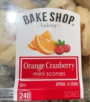 Orange, cranberry many scones
