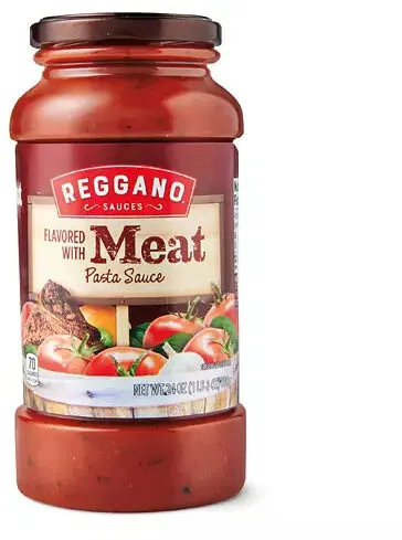 Flavored with Meat Pasta Sauce