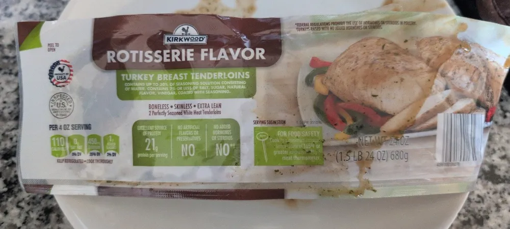 Turkey Breast Tenderloins Rotisserie Flavor