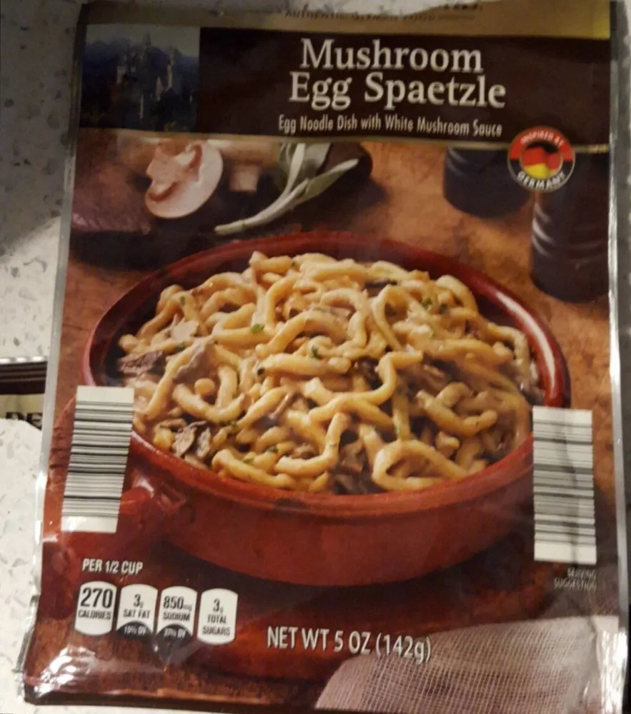 Mushroom Egg Spaetzle
