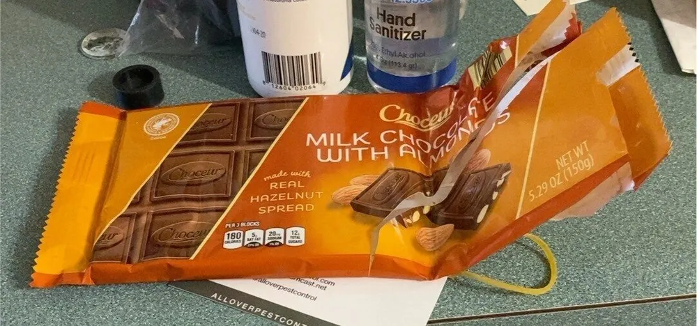 MILK CHOCOLATE WITH ALMONDS