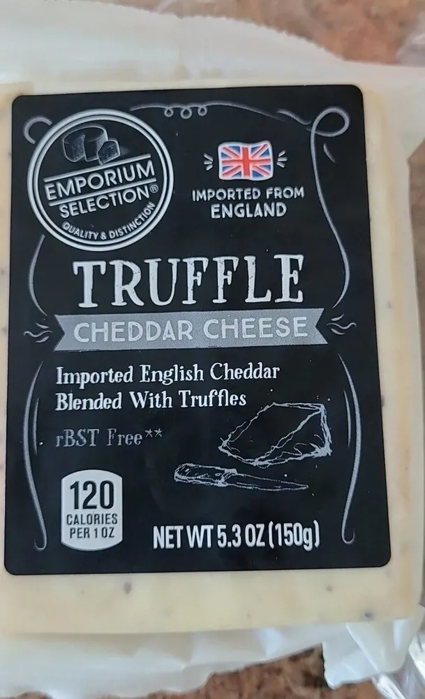 TRUFFLE CHEDDAR CHEESE