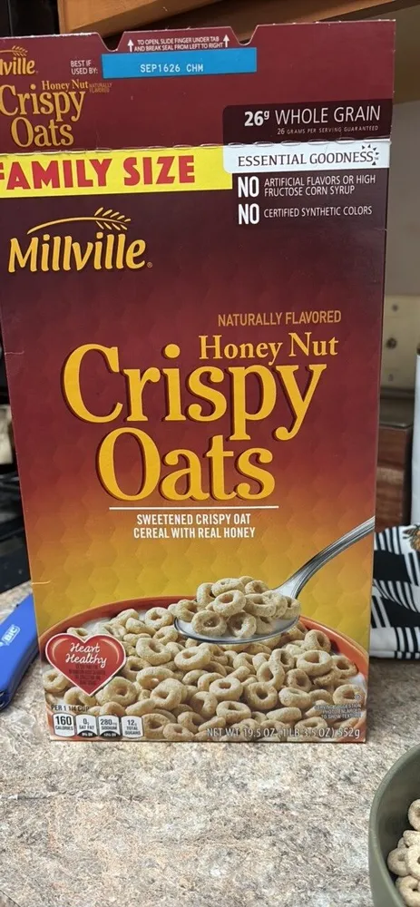 Honey Nut Crispy Oats