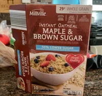 Instant oatmeal maple & brown sugar