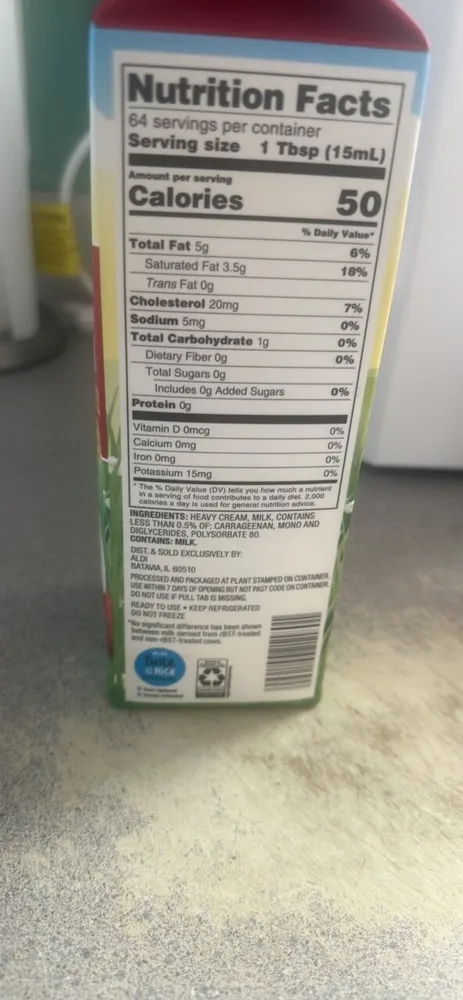 Heavy Whipping Cream