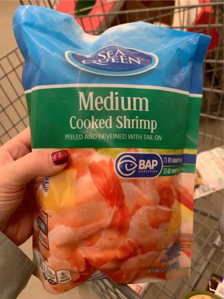 Medium Cooked Shrimp