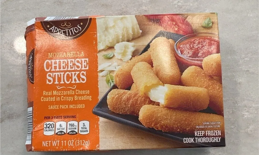 Breaded Mozzarella Sticks