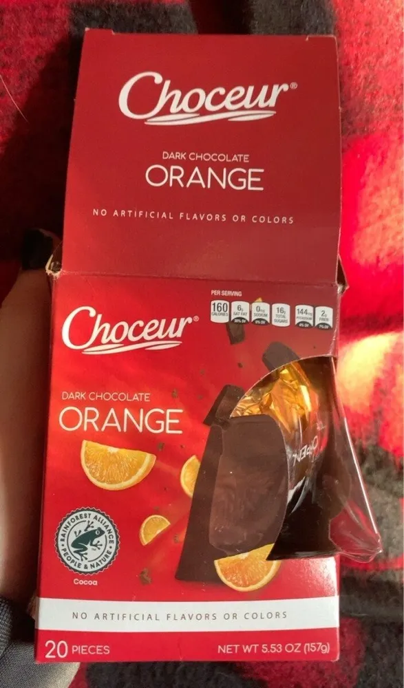 Dark chocolate orange