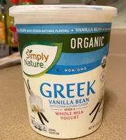 Greek Vanilla Bean Whole Milk Yogurt