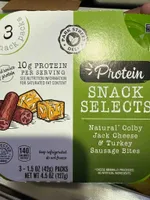 Natural Colby Jack Cheese & Turkey Sausage Bites