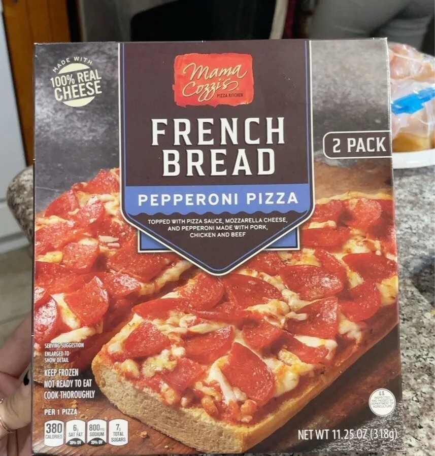 French Bread Pepperoni Pizza