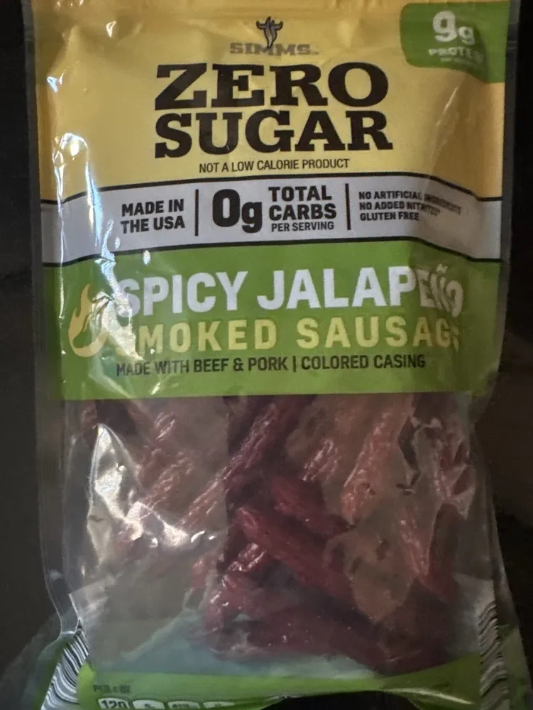SPICY JALAPENO SMOKED SAUSAGE