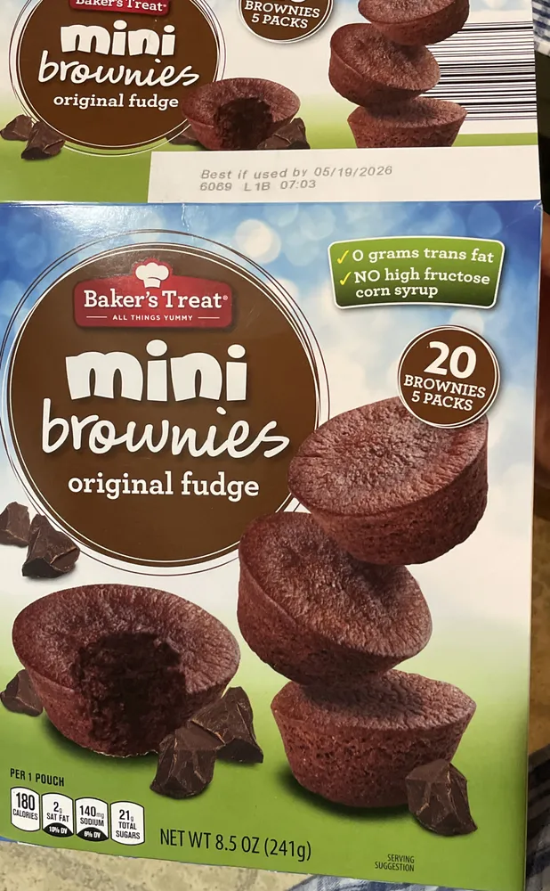Mini Brownies Original Fudge