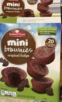 Mini Brownies Original Fudge