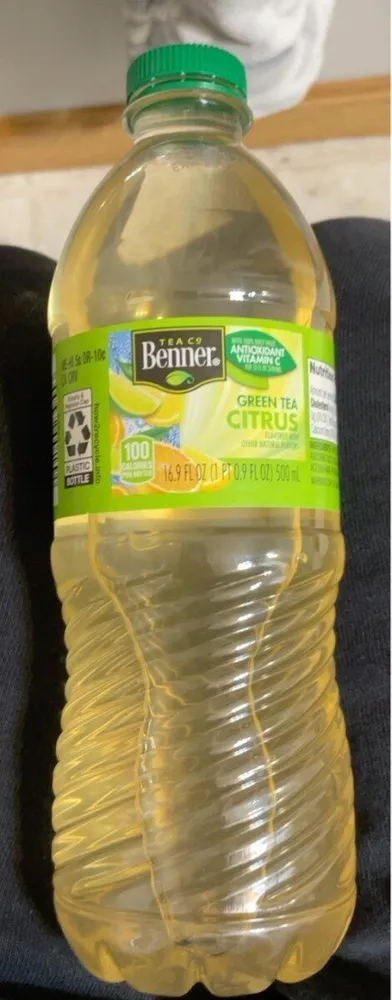 Citrus green tea