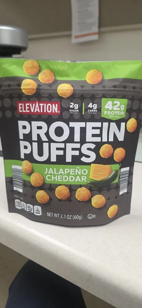 Protein Puffs Jalapeño Cheddar