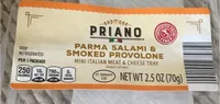 PARMA SALAMI & SMOKED PROVOLONE MINI ITALIAN MEAT & CHEESE TRAY