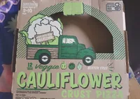 Cauliflower Crust Veggie Pizza