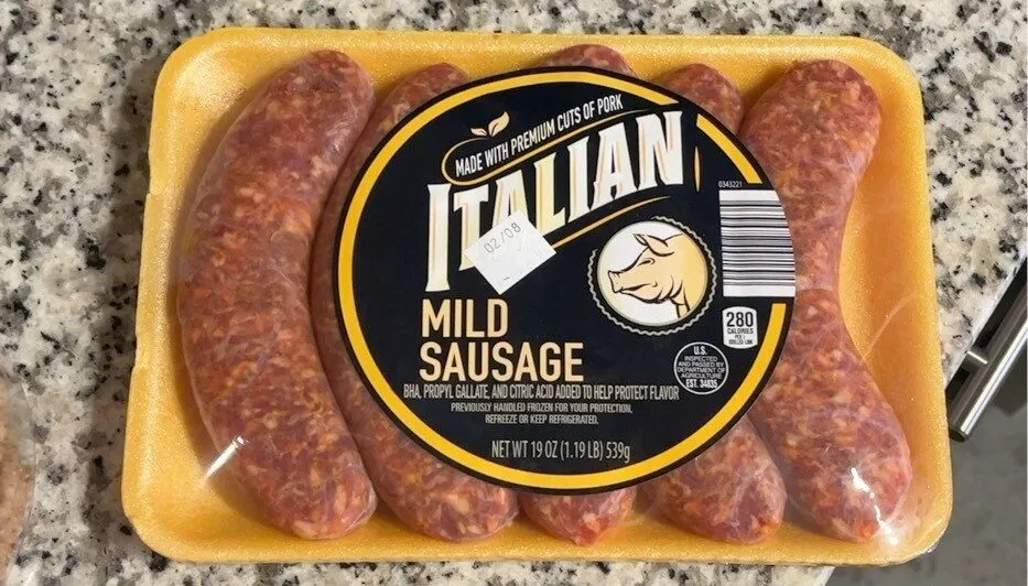 MILD ITALIAN SAUSAGE