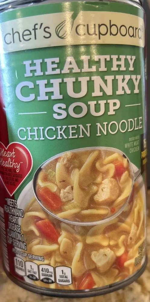HEALTHY CHUNKY SOUP CHICKEN NOODLE