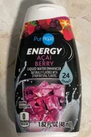 ENERGY AÇAI BERRY LIQUID WATER ENHANCER
