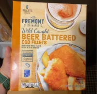 Wild Caught Beer Battered Cod Fillets