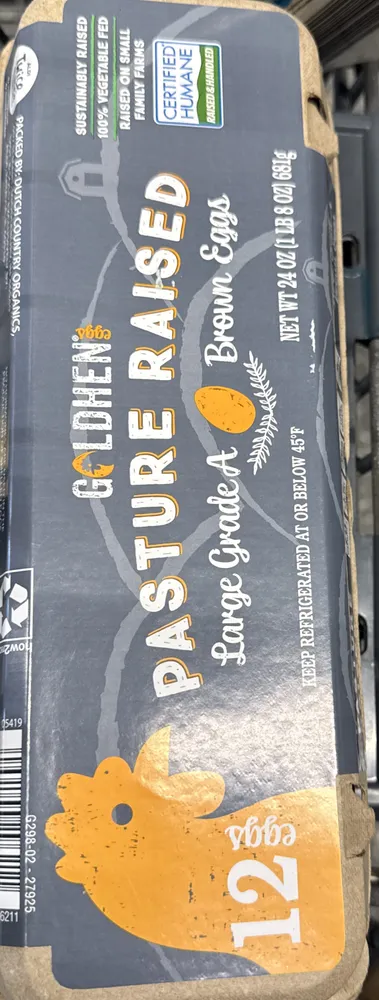 Large Grade A Brown Eggs