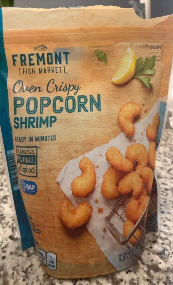 Oven Crispy Popcorn Shrimp