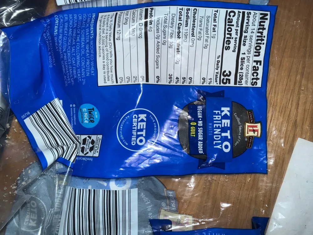 Keto Friendly White Bread