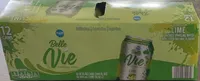 Lime flavored sparkling water