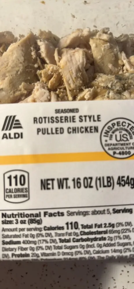 Rotisserie Style Pulled Chicken